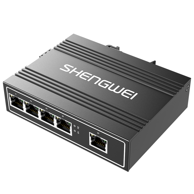 BGHJ405T 交換機工業(yè)百兆5口 核心網(wǎng)絡監(jiān)控布線交換機 非管理型導軌式可上機柜帶防雷