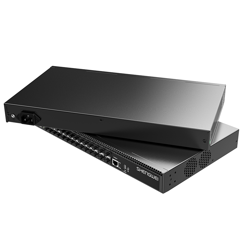 BGHJ128G 商業(yè)級光纖交換機4個萬兆SFP+ 24個千兆SFP口 多口企業(yè)級商用網(wǎng)絡交換機