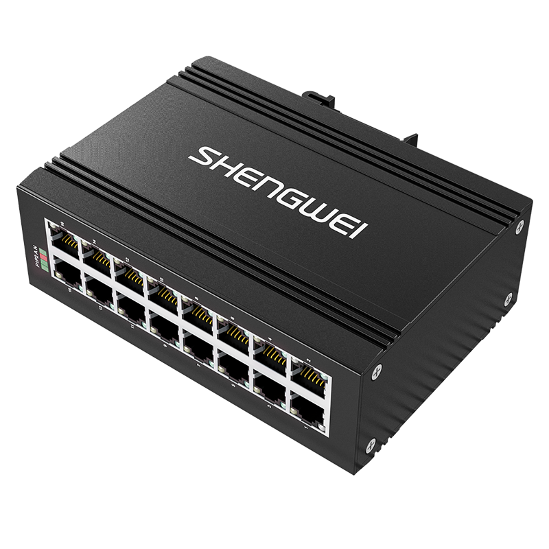 BGHJ616G 交換機工業(yè)千兆16口 核心網(wǎng)絡監(jiān)控布線交換機 非管理型導軌式可上機柜帶防雷